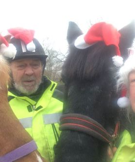 Jul med hästarna 2018